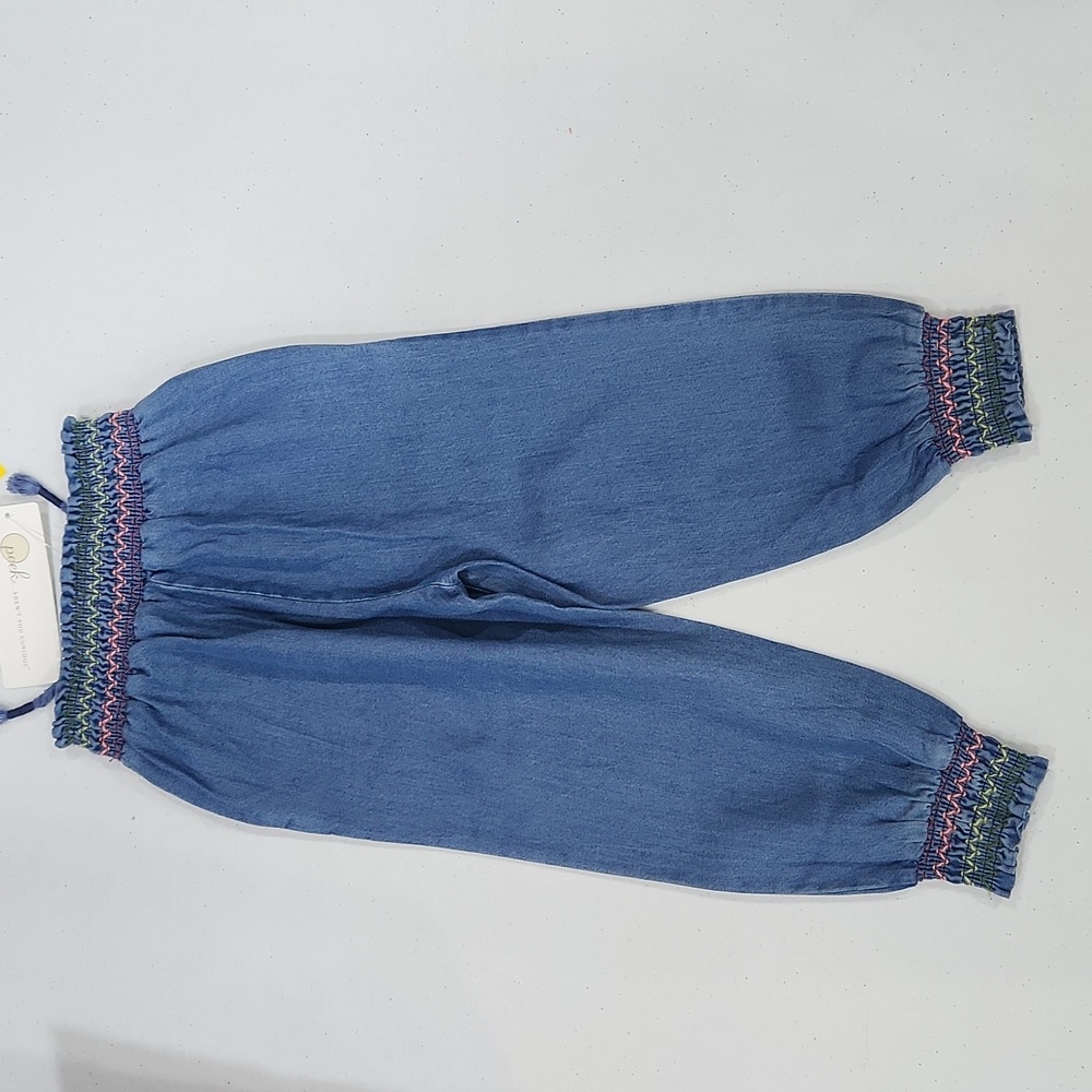 🆕️ Peek Chain Stitch Embroidery Esmerelda Jogger Pants - Picture 4 of 14